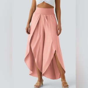 Elegant Pink Palazzo Pants